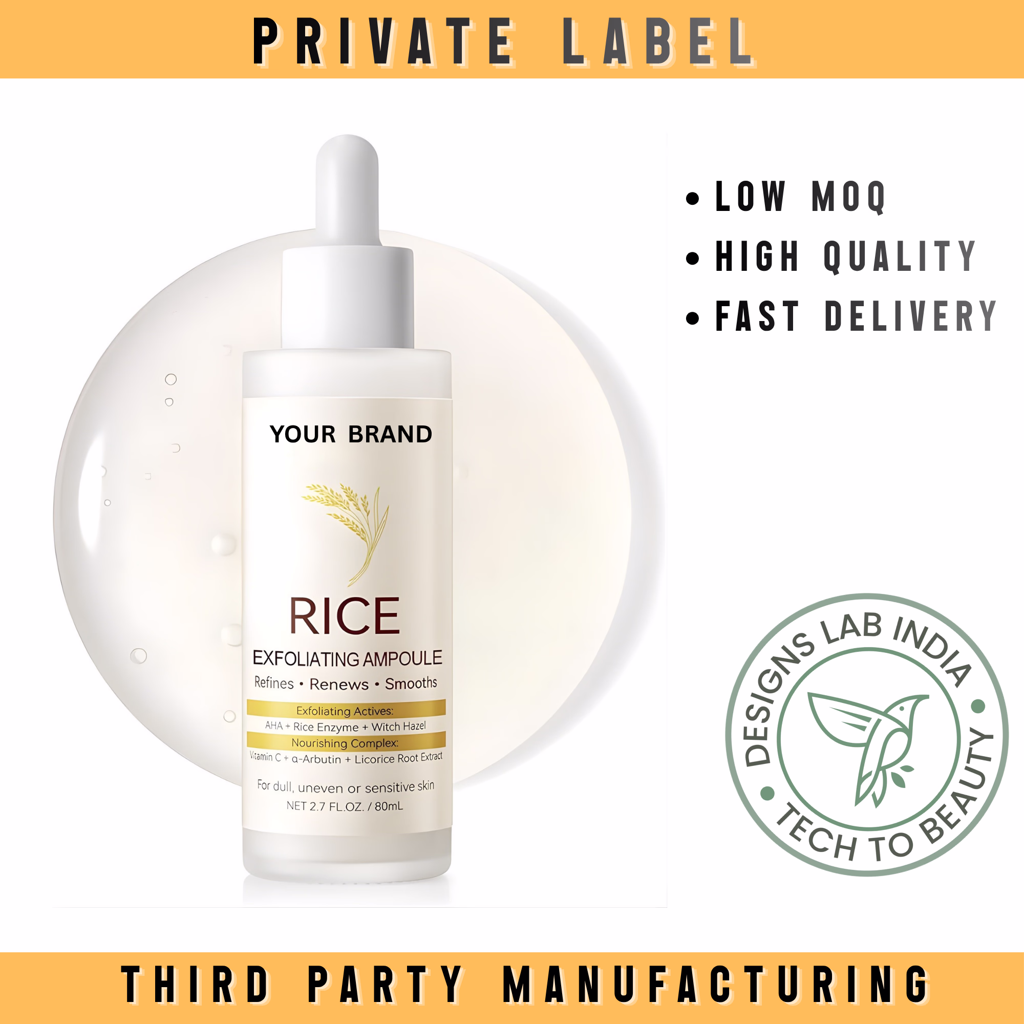 Exfoliating Rice Ampoule Face Serum
